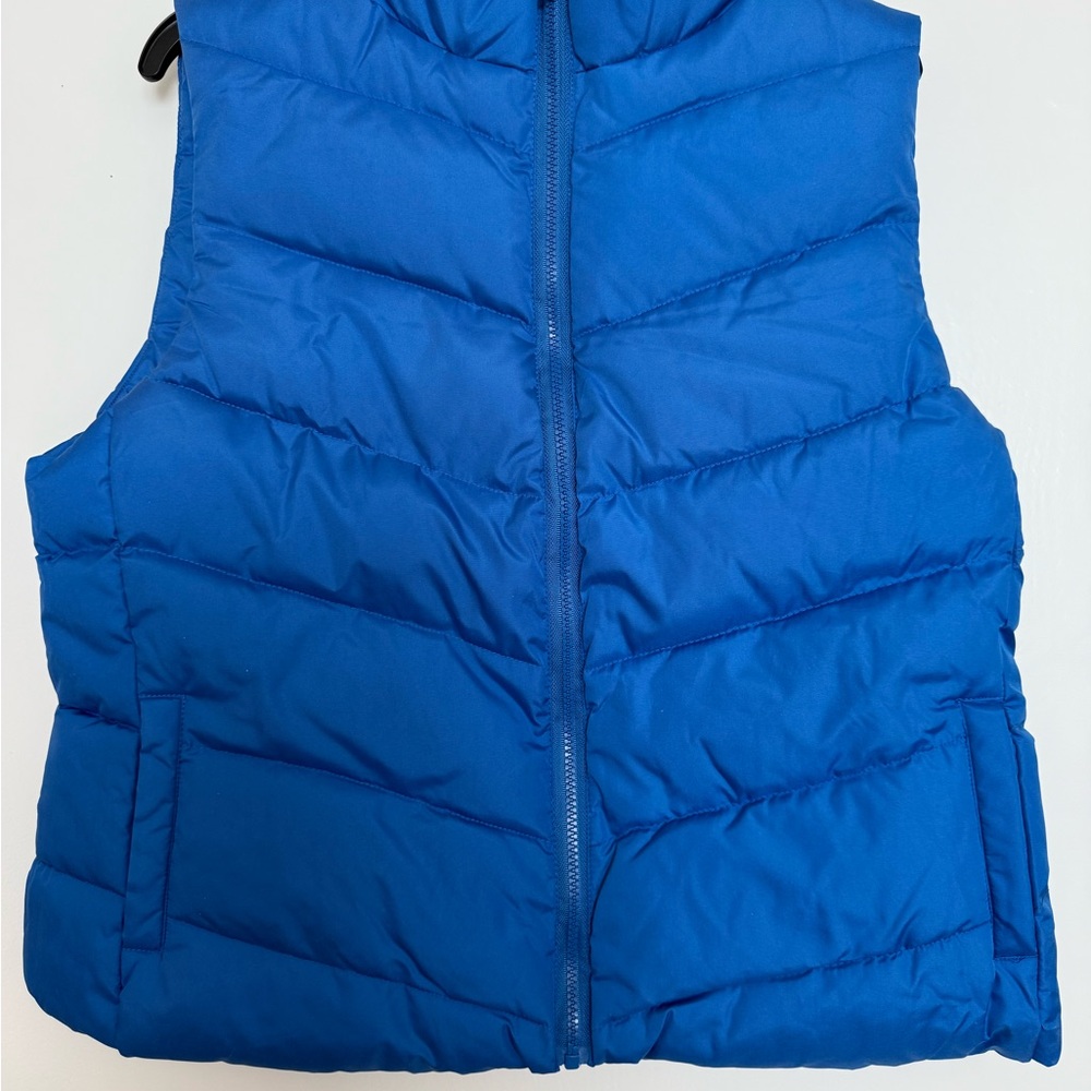 Women’s Blue Puffer Vest